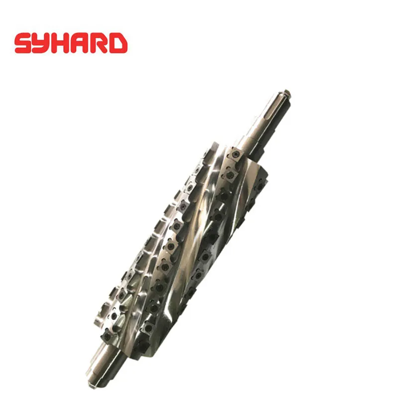 値段 カスタムヘリカルヘリカルスパイラルカッターヘッド,布製ツールホルダー,木の作業用のスピンドルシャフトを備えた実用的なヘリカルツール