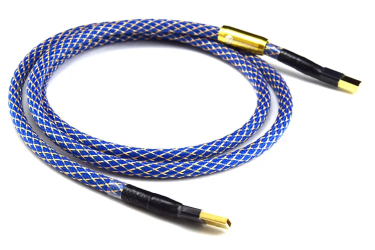 Посеребренный G5 Hifi usb кабель высокого качества 6N OFC типа A B DAC USB для передачи