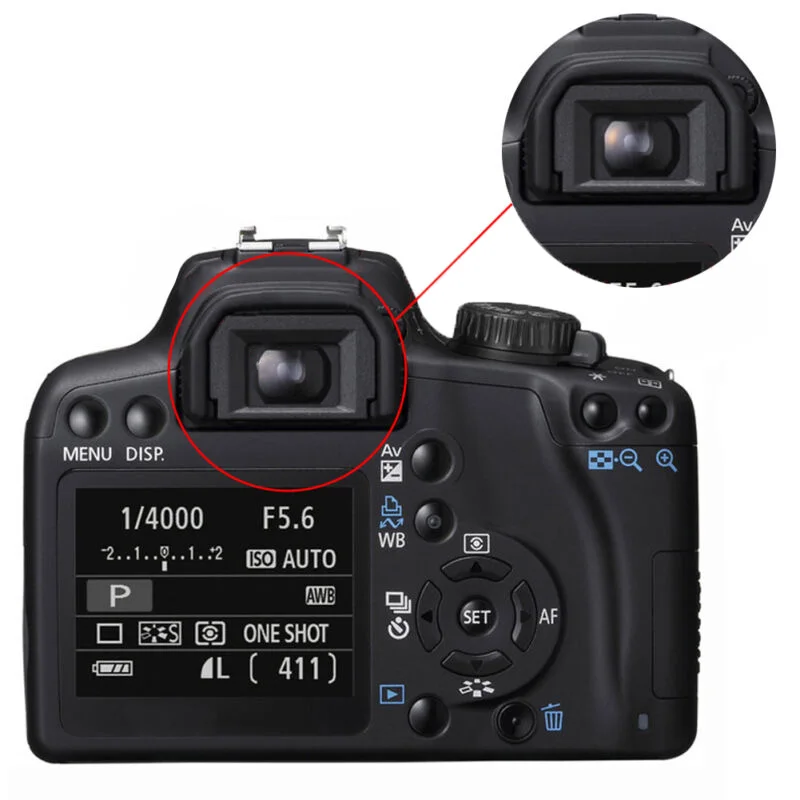 2 шт. защитный чехол для окуляра видоискателя Canon EOS 600D 550D 500D 450D 400D 350D 300D 1100D 1000D -