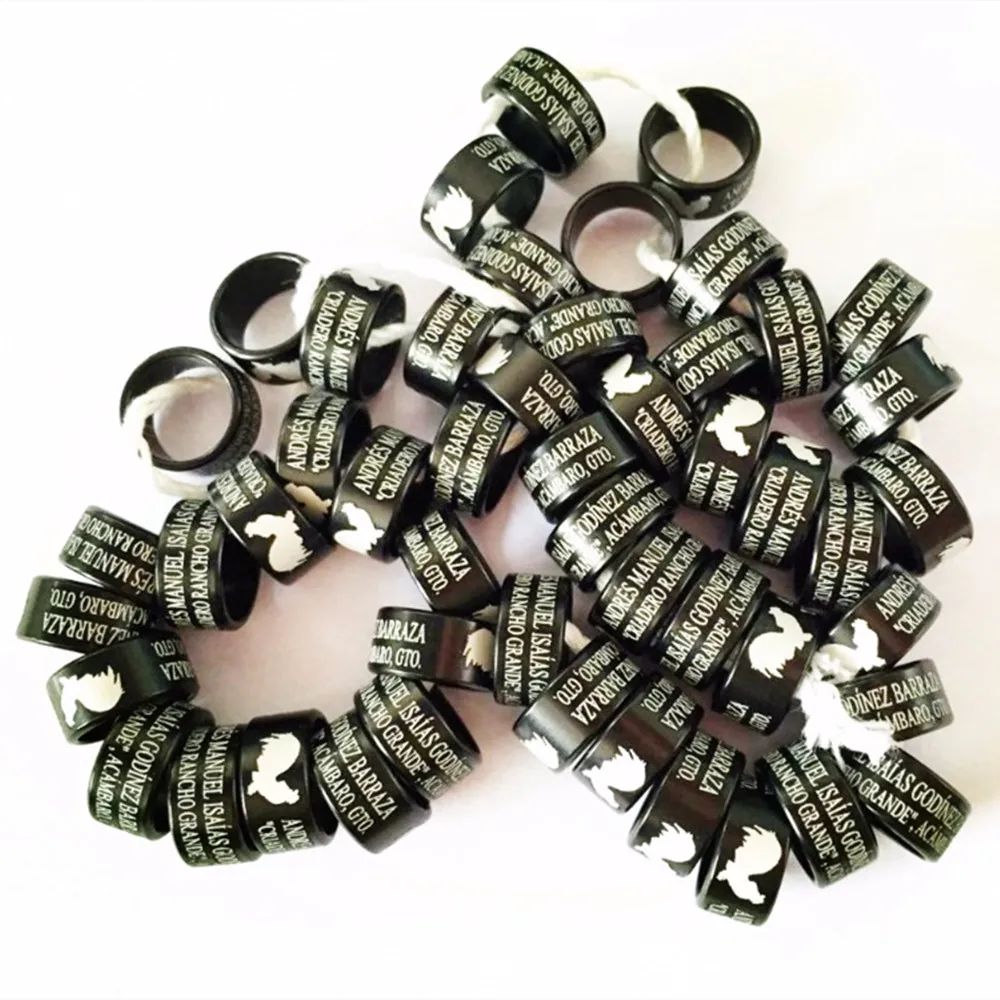 5 мм алюминиевые Кольца для птиц кольца голубей на ногах|Дрессировка птиц| |