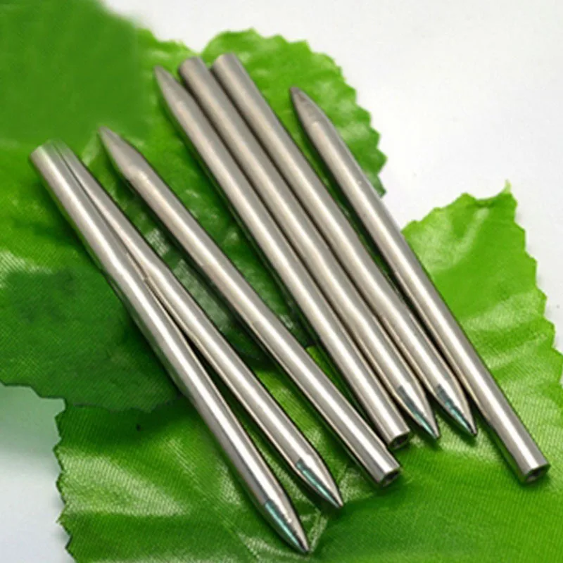 

pack 3" Steel rope Needle With Screw Thread Shaft Tip Stiching Fid Knit Weaving rope Bracelet Sliver