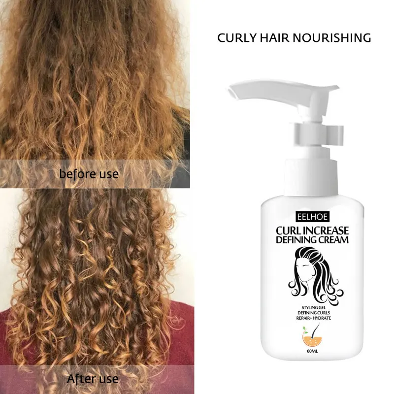 

Bounzie Curl Boost Defining Cream Perfect Curls Hair Booster Cream Instant Effect Drying Frizz Control Hair Style Setting Cream