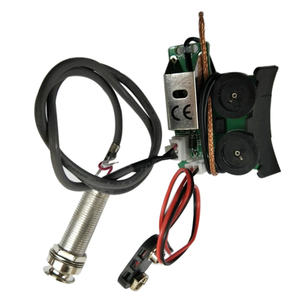 Под Седло Пьезо звукосниматель бортовой Preamp системы для акустической гитары |