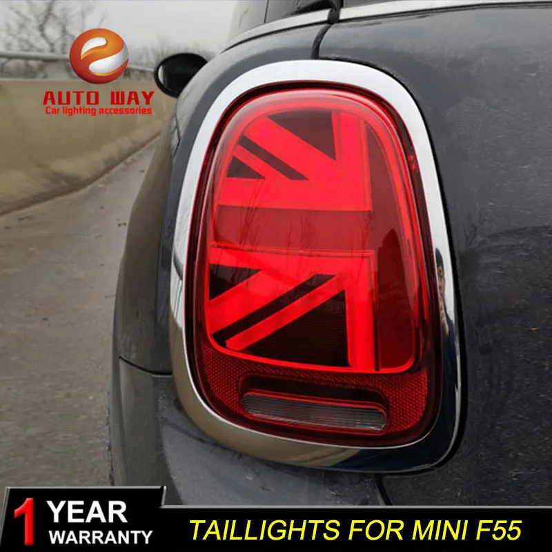 Чехол для стайлинга автомобиля BMW MINI F55 F56 F57 2014-2016 светодиодные задние фонари