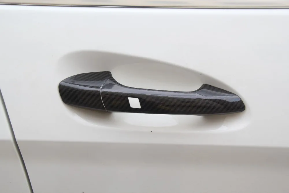 Крышка дверной ручки из углеродного волокна для Mercedes Benz W204 C Class C200 C250 C63 2009 2010 2011 2012