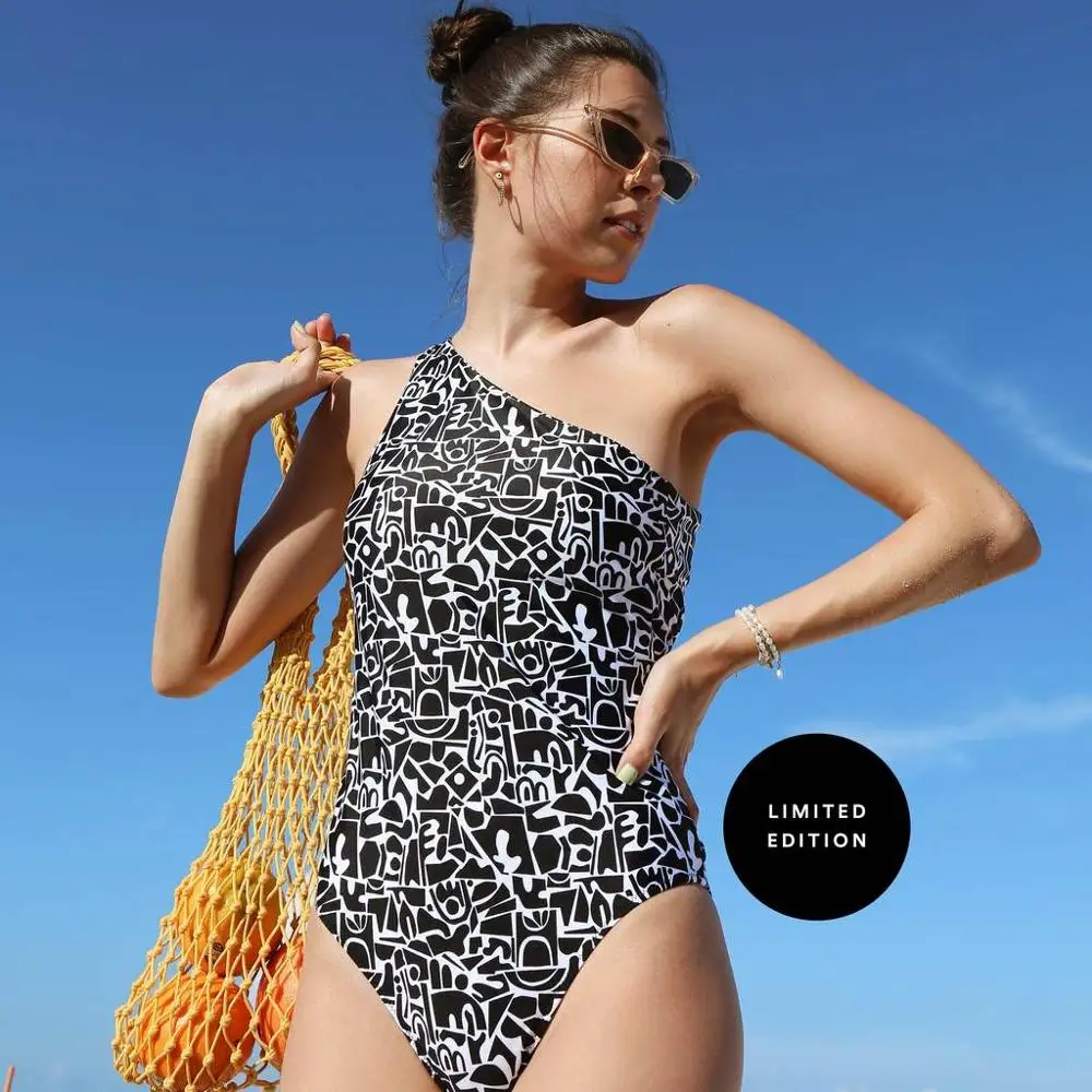 Купальник монокини с открытой спиной спортивный боди пляжный сексуальный