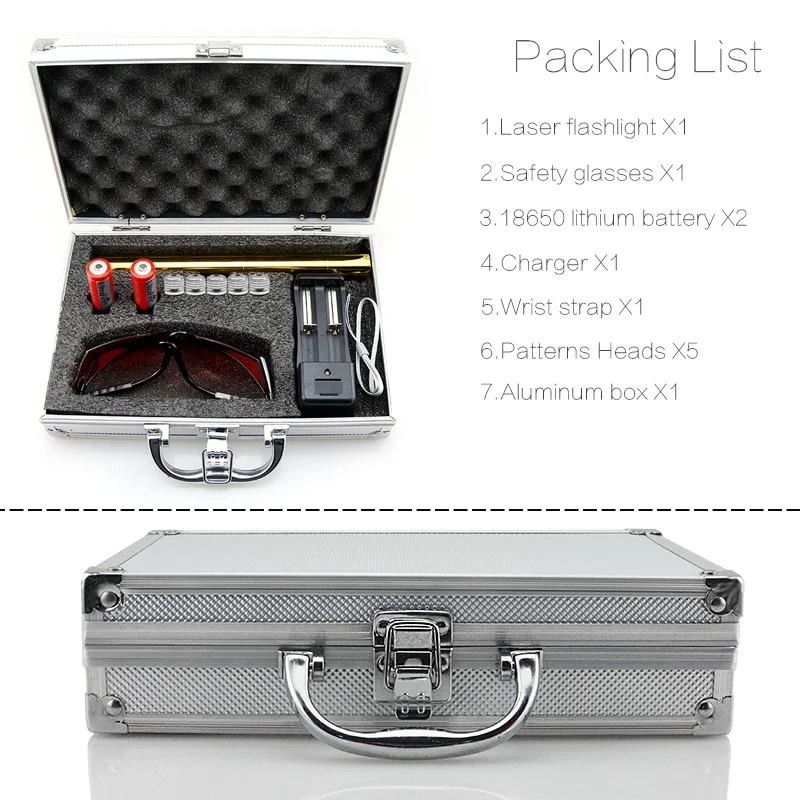 Лазерная указка CWLASER 10000 20000 м реальная мощность 1500 МВт 5000 450 нм фокусируемая