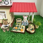 Мини-набор для спальни сделай сам 1:12 имитация леса животных семейная вилла мебель для кукол игрушка кухонная утварь наборы детские игрушки