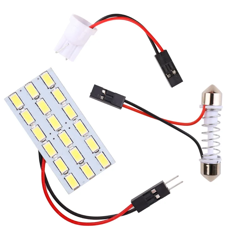 1 шт Автомобильные светодиодные панели крыша светильник 5630 18SMD 12V 3W доска Высокая