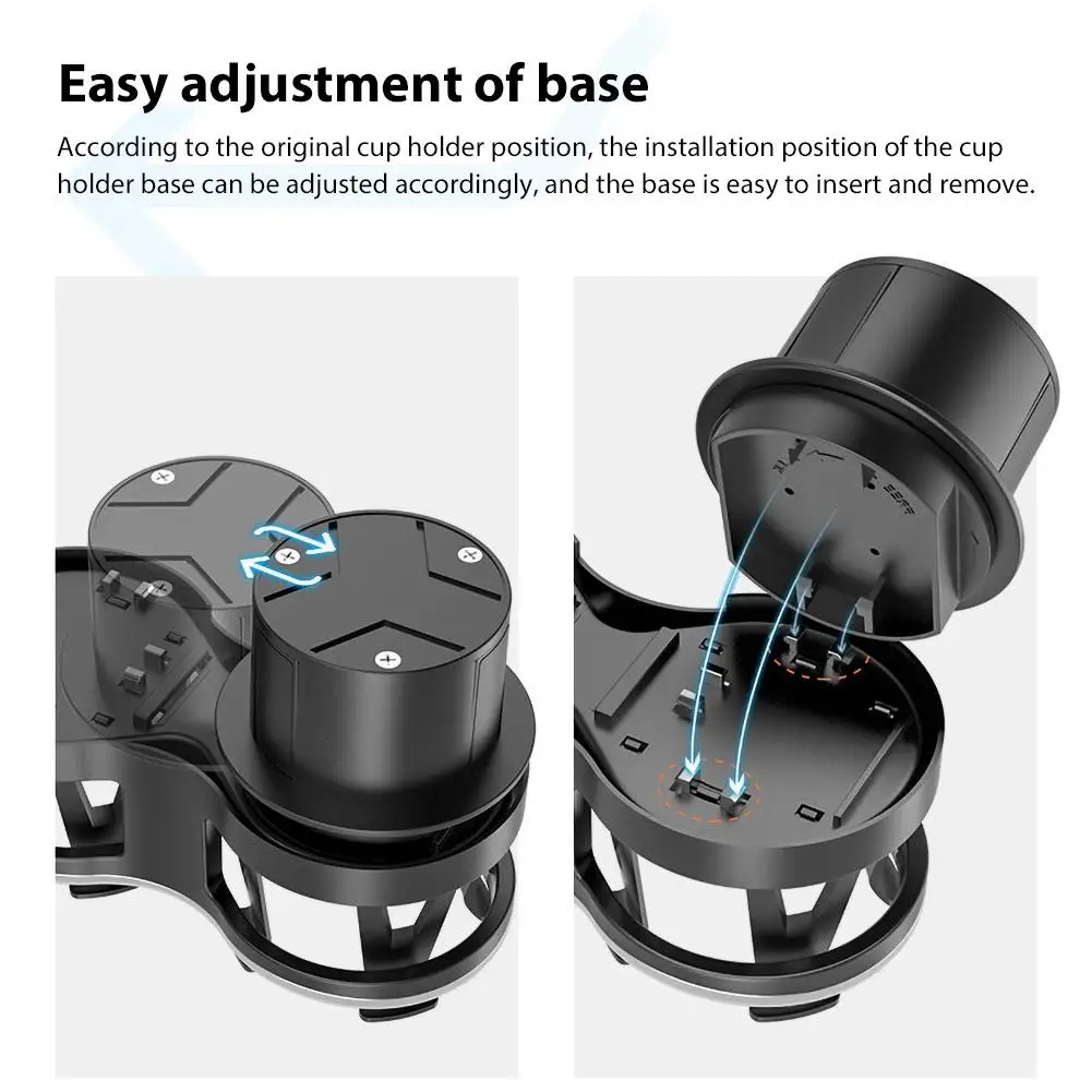 50% Лидер продаж! Автомобильное крепление пластиковое двойное отверстие для