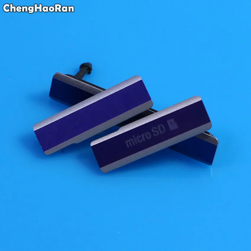 ChengHaoRan Micro SD Card + SIM-карта USB-разъем для зарядки Пылезащитная заглушка блок чехол Sony