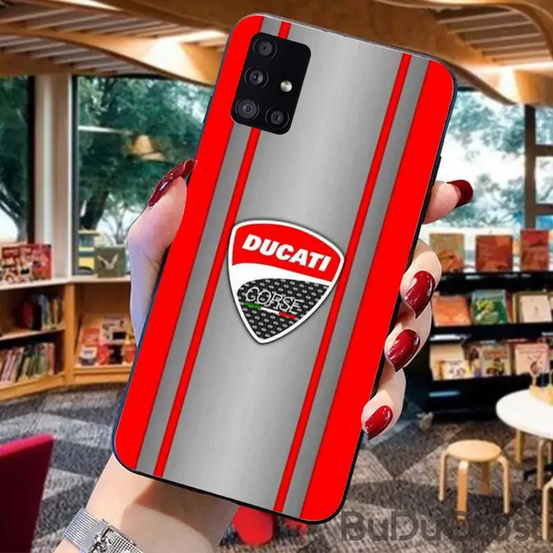 

Ducati Corse Logo Phone Case for Samsung A91 01 10S 11 20 21 31 40 50 70 71 80 A2 CORE A10