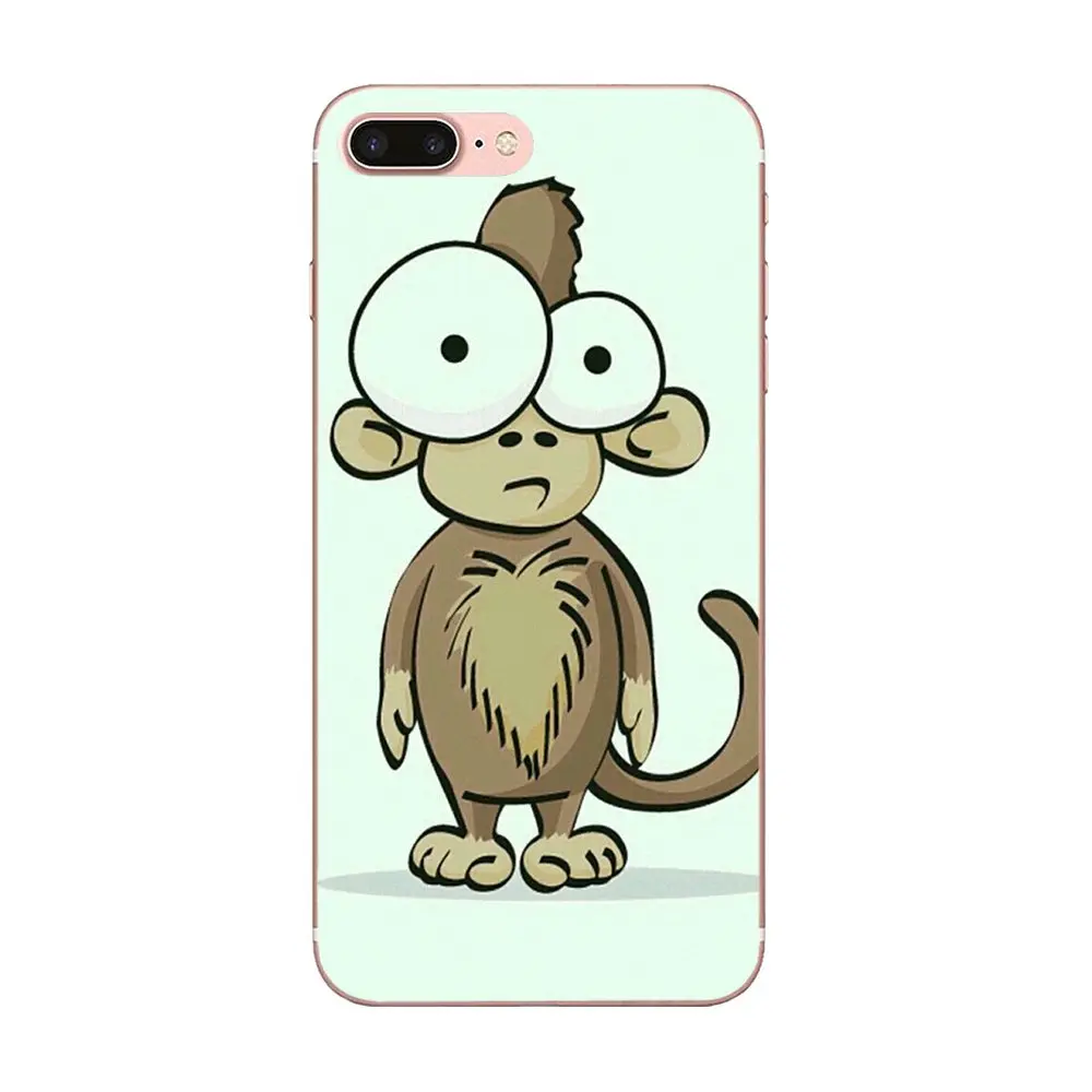 Simple Phone Cases For Galaxy J1 J2 J3 J330 J4 J5 J6 J7 J730 J8 2015 2016 2017 2018 mini Pro The First Series Of Cartoon Monkey | Мобильные