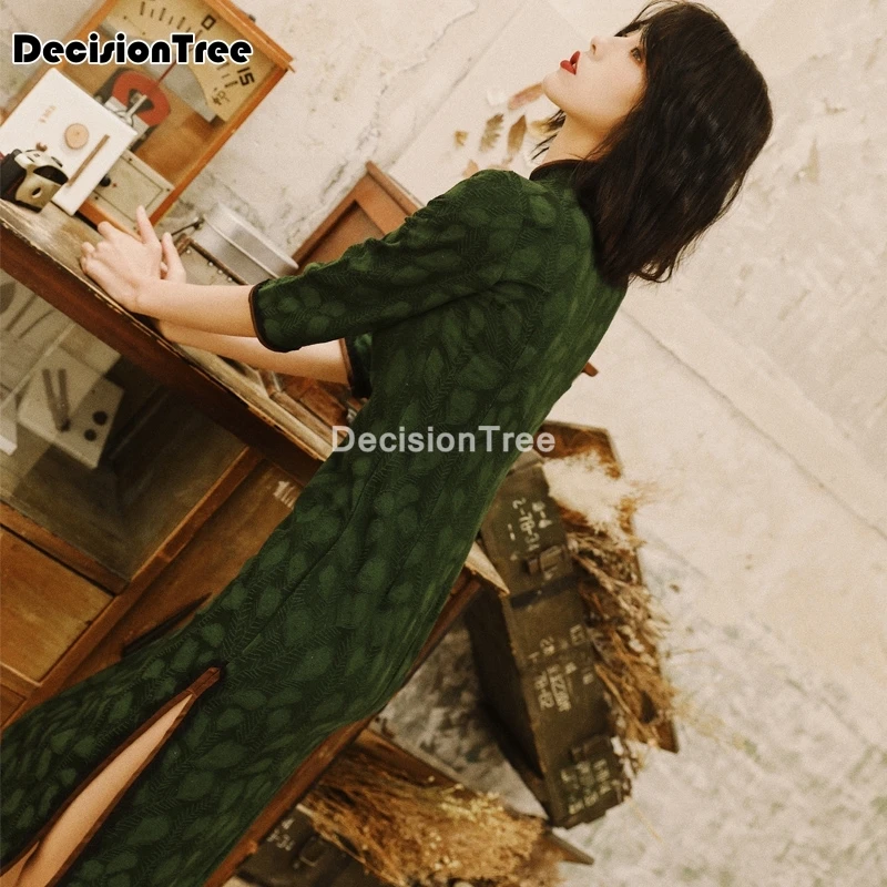 2021 вышивка Традиционный китайский язык женское платье с коротким рукавом vestidos