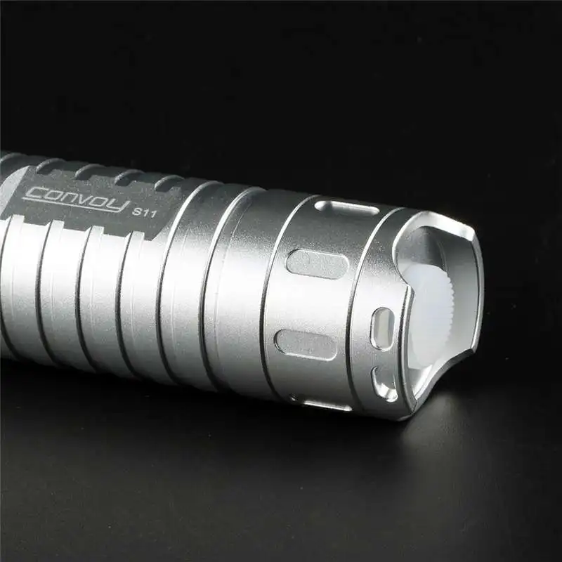 

Convoy S11 Clear XHP50.2 2400LM 3000K~6500K Compact EDC Tactical Flashlight 4 Modes High Lumen Lantern Torch Emergency Work Lamp