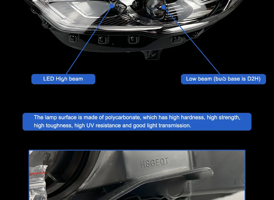 Фары для автомобиля Ford Mondeo Fusion- DRL дневные ходовые огни головная лампа светодиодный Биксеноновая лампа Противотуманные фары автомобильный аксессуар