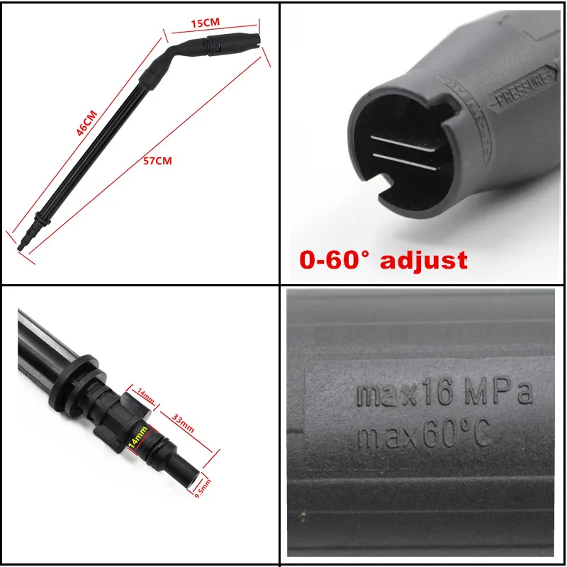 Пистолет для мойки высокого давления насадка струйная LAVOR Parkside Foreman Sterwins Hitachi Sorokin