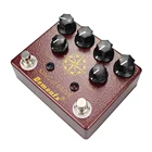 Педальная гитара, Новый аналоговый динозавр King of Tone Overdrive Stomp на основе эффекта King of Drive, педаль для гитары