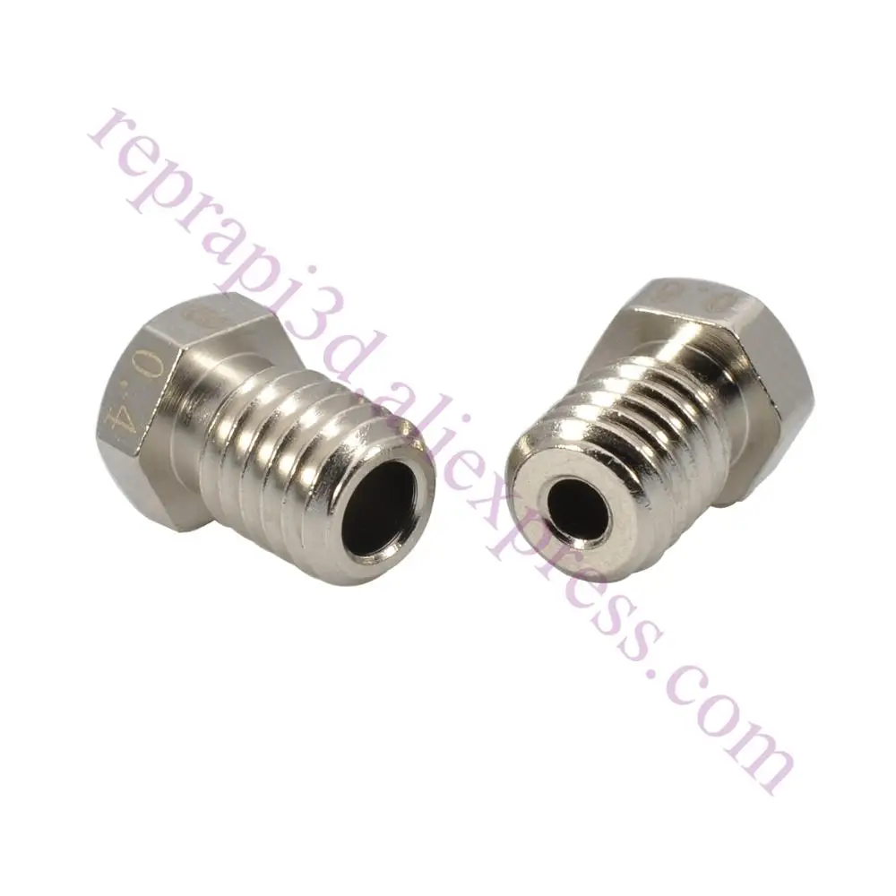 4 шт. V6 покрытие износостойкая латунная насадка Olsson блок сопло для Ultimaker 2 +