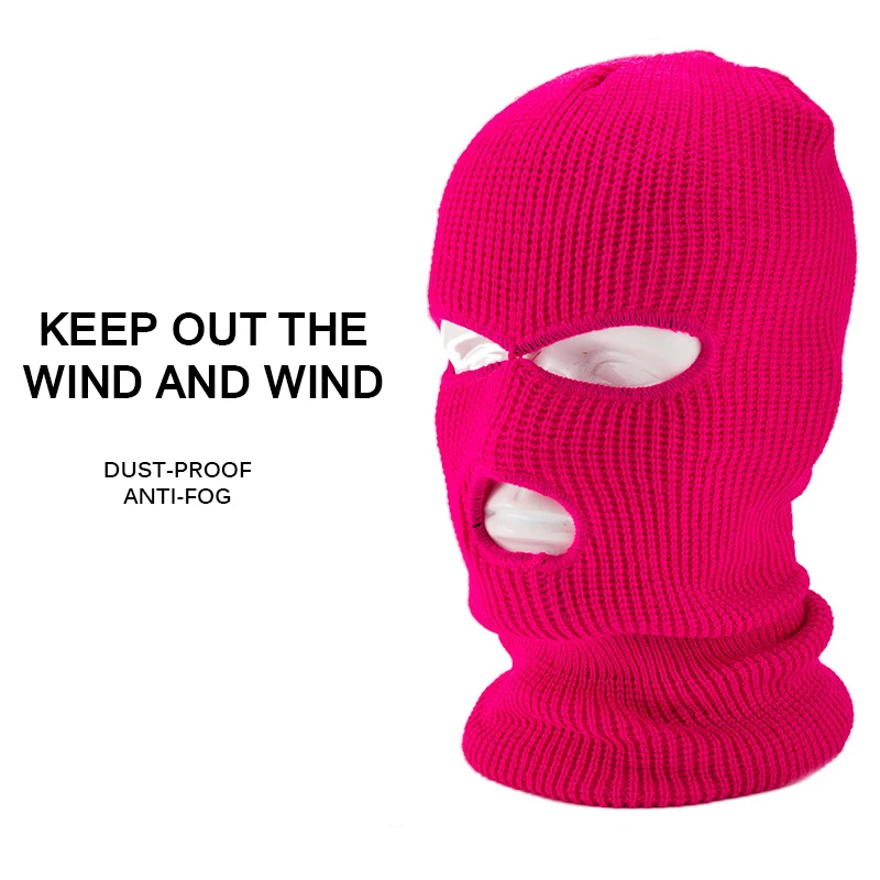 Велосипедная маска зимняя армейская тактическая теплая Балаклава с 3