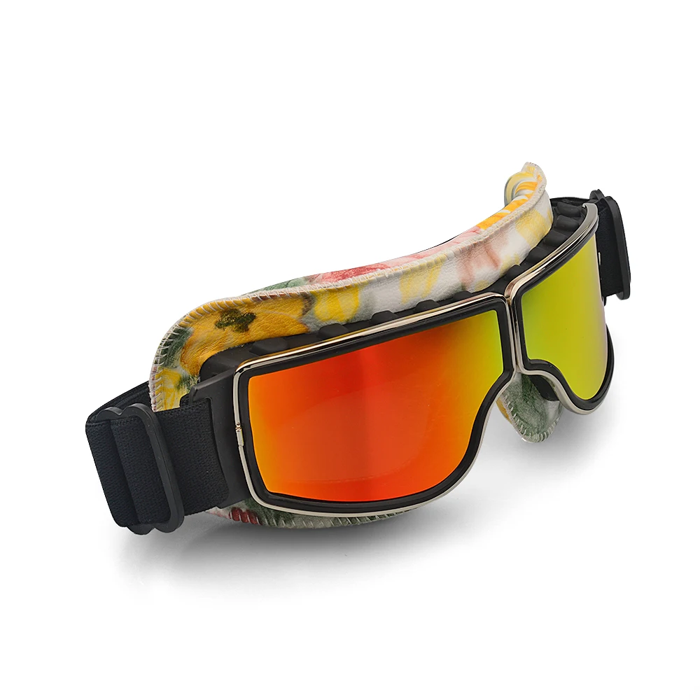 Универсальные винтажные мотоциклетные очки Пилот Мотоцикл Скутер байкерские