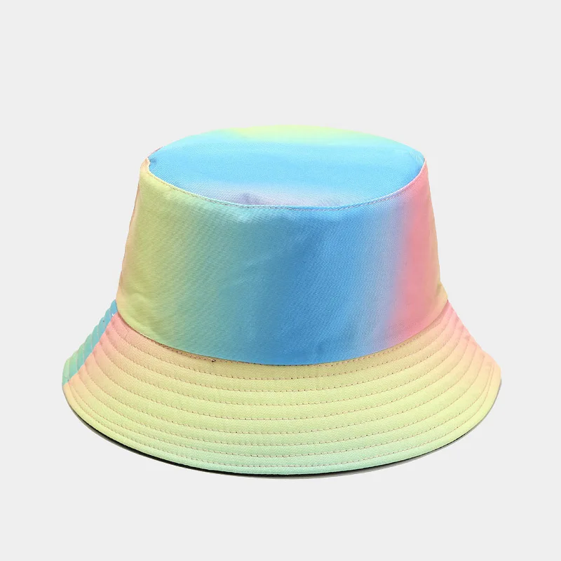 

Панама хлопковая в стиле унисекс, модная пляжная шапка от солнца для девушек, цветная, для рыбалки, спорта, рыбалки, весенняя