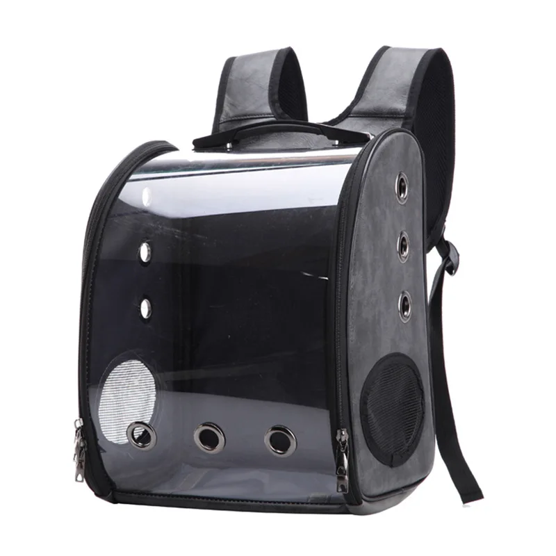 

Cat bag Breathable Portable Pet Carrier Bag Outdoor Travel backpack for cat and small dog Transparent Space pet Backpack