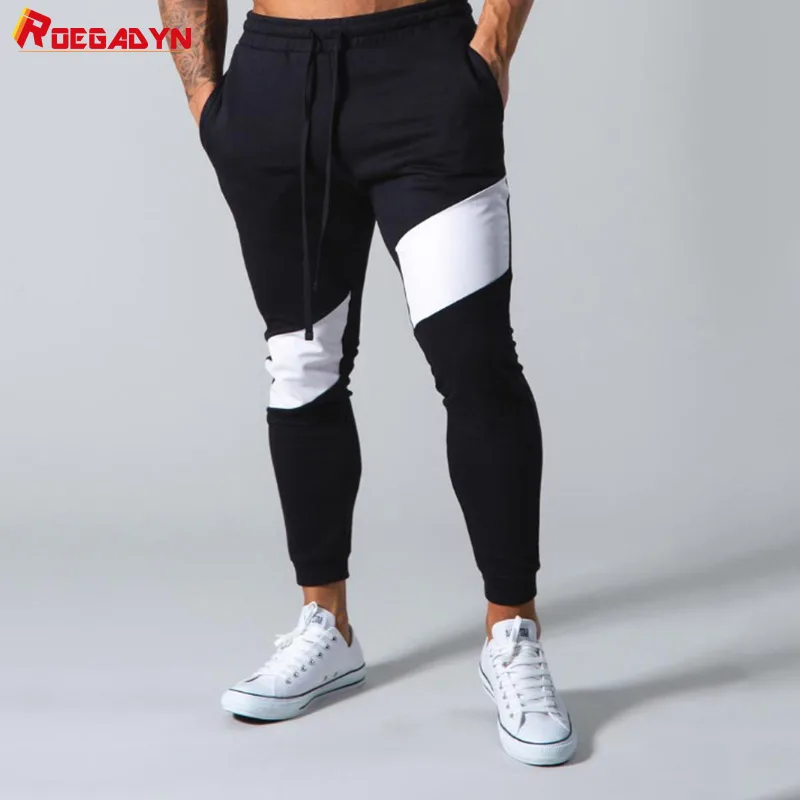 

ROEGADYN Jogging Pants Men Gym Sweatpants Training Pants Men Joggers Sweatpants Trainning Fitness Running Pants Men Sweatpants