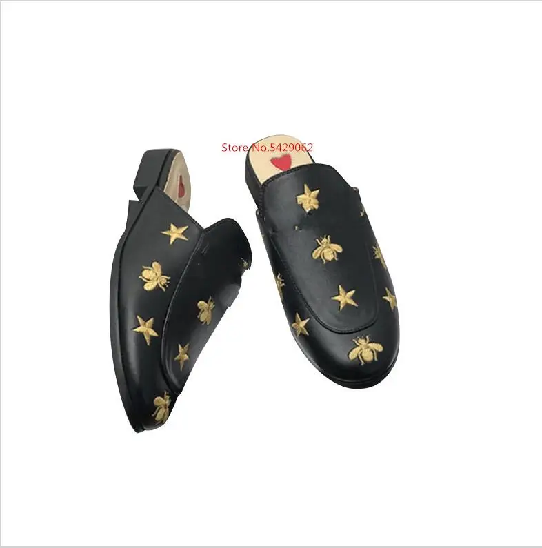 Роскошные повседневные женские дизайнерские сланцы курительные тапки кожаные