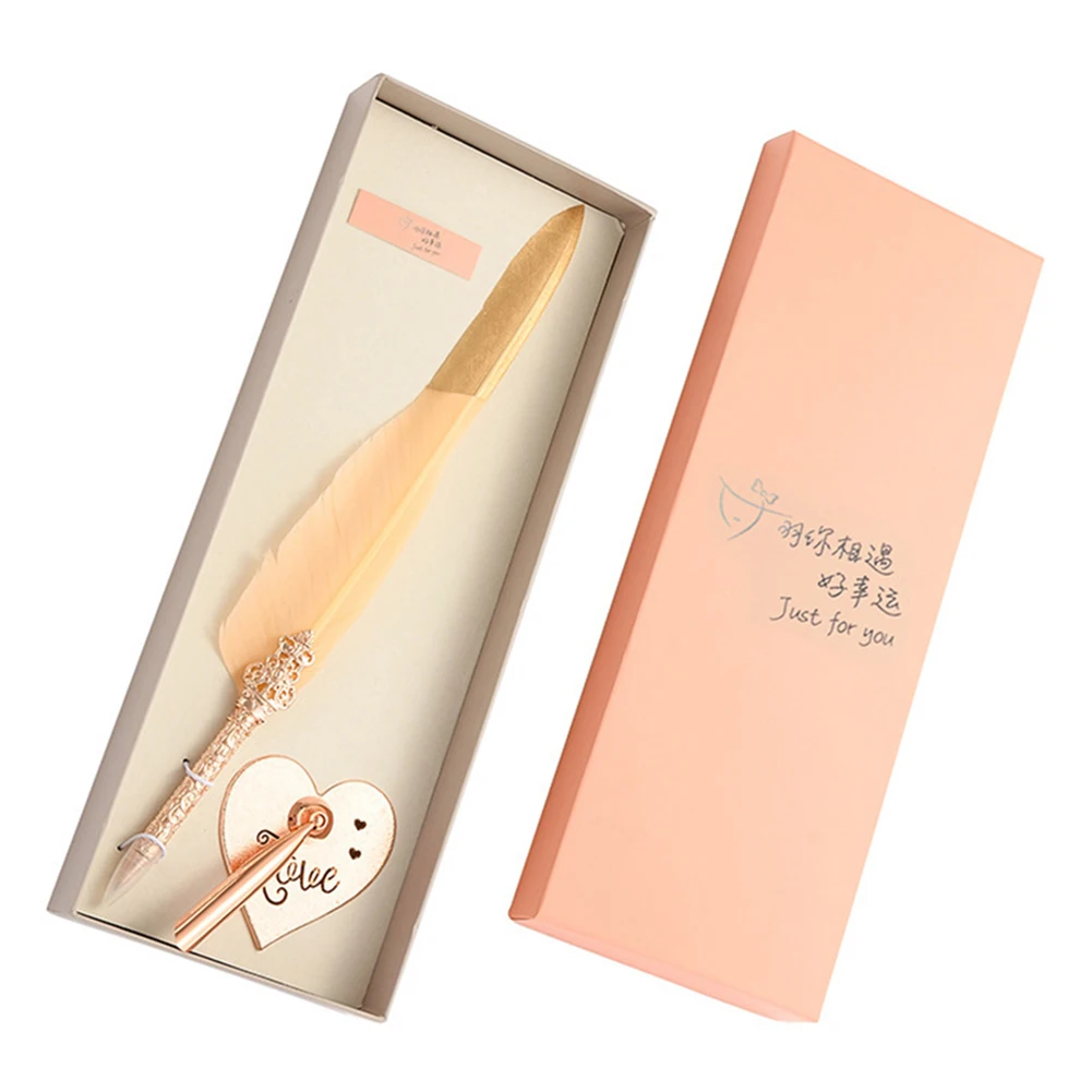 Свадебная перьевая ручка дизайн английская каллиграфия перо Dip Pen Набор Ретро с