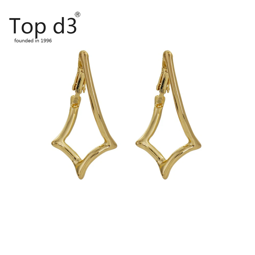 Топ d3 Viennois группа серьги для женщин новый дизайн высокое качество 24K Дубай