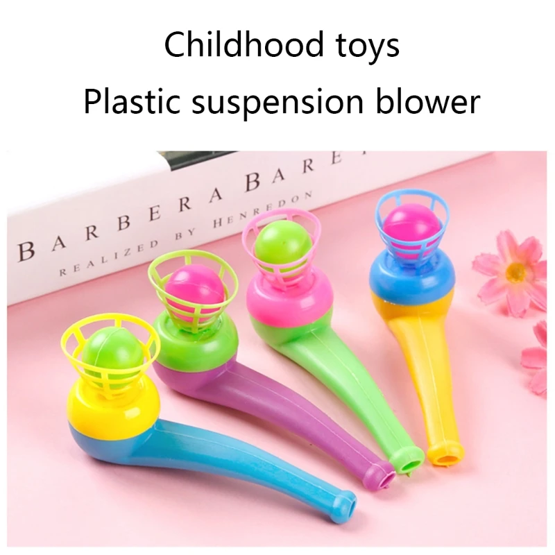

Classic Pipe Blowing Ball Toy Floating Ball for Activity Centers Stimulation Mini Ball Montessori Toy for Kids Toddler