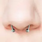 1 шт. нос кольцо магнитные фальшивый нос кольцо сплава нос Pircing искусственные ювелирные изделия Для мужчин пирсинг Для женщин Для мужчин пирсинг L6X7