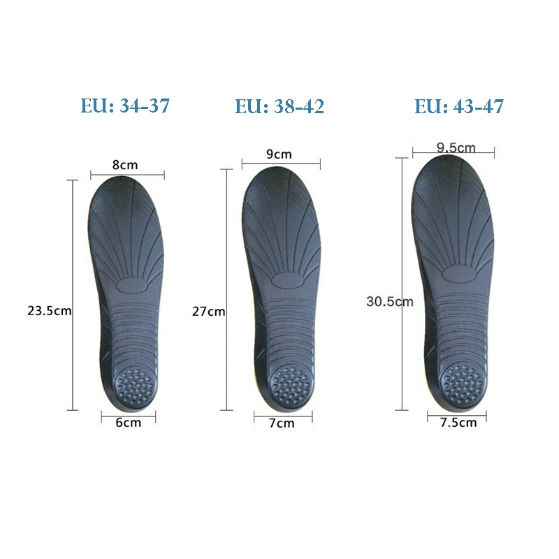 Амортизирующие стельки дышащая прокладка для бега ортопедическая гелевая