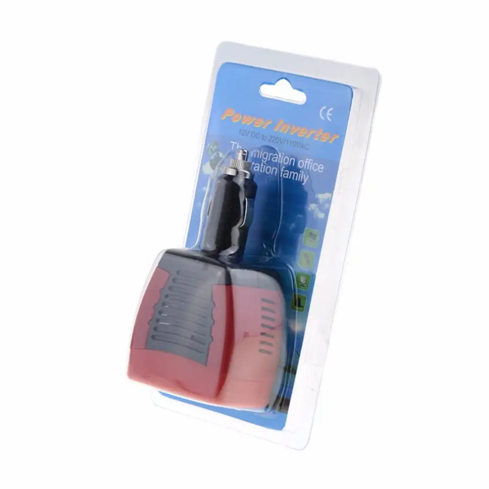 

Conversion Socket for Car 12V Car Power Inverter USB 2.1A 75W DC12V To AC 220V Converter Adapter Cigarette Lighter Car Charger