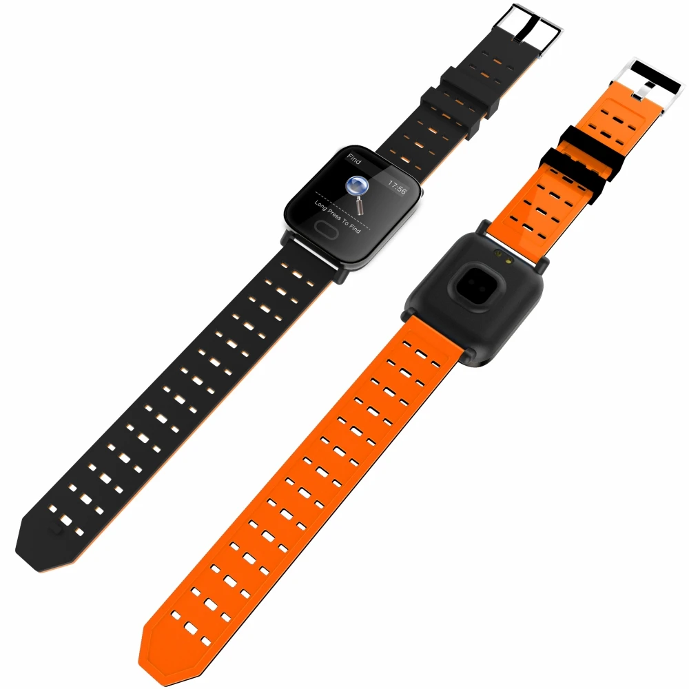 

KLW A6 Bluetooth Smart watch Color Screen Waterproof Smart Band Heart Rate Blood Pressure Moniter Bracelet Smart Wristband