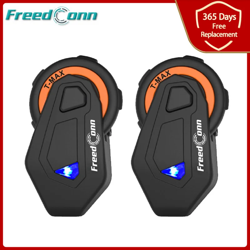 Freedconn T MAX E 1000 м переговорное bluetooth устройство для мотоциклетного шлема гарнитура