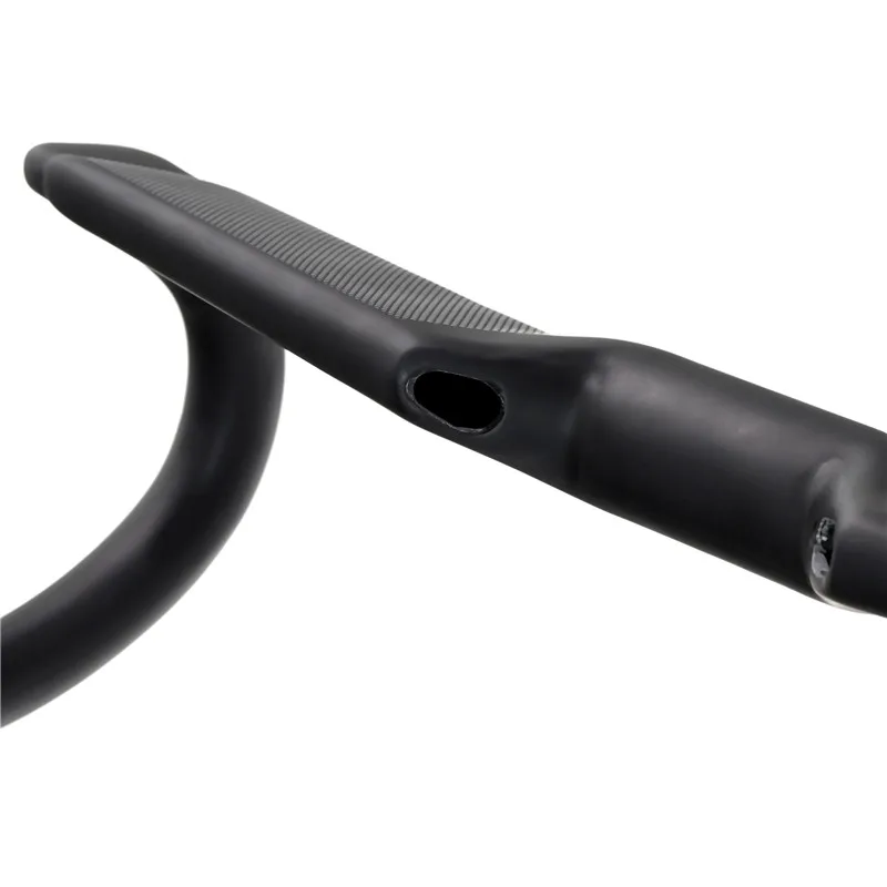 Новый матовый/блестящий внутренний карбоновый руль для дорожного велосипеда 31