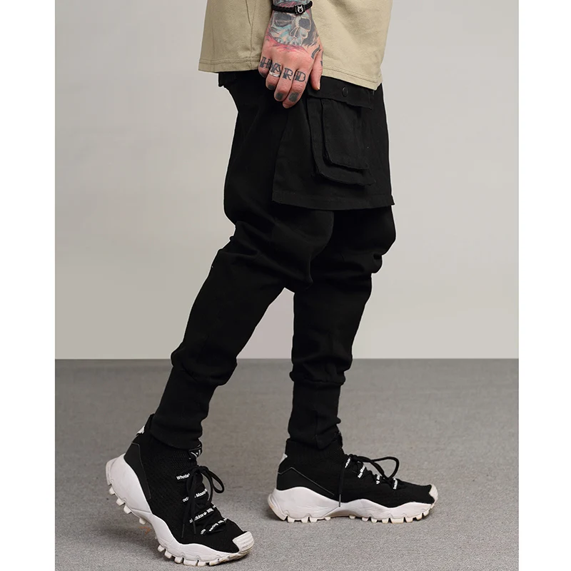 2018 Мужские штаны для хип-хопа уличная мульти накладные карманы Повседневное