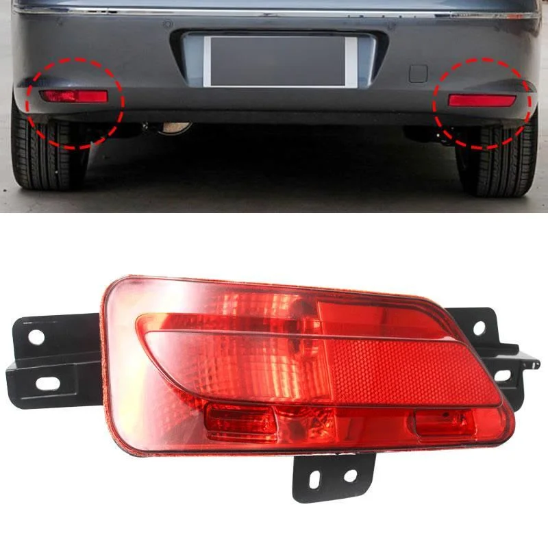

for Peugeot 2008 207 408 C3XR car bumper light rear bumper light reflector light rear fog light reflector