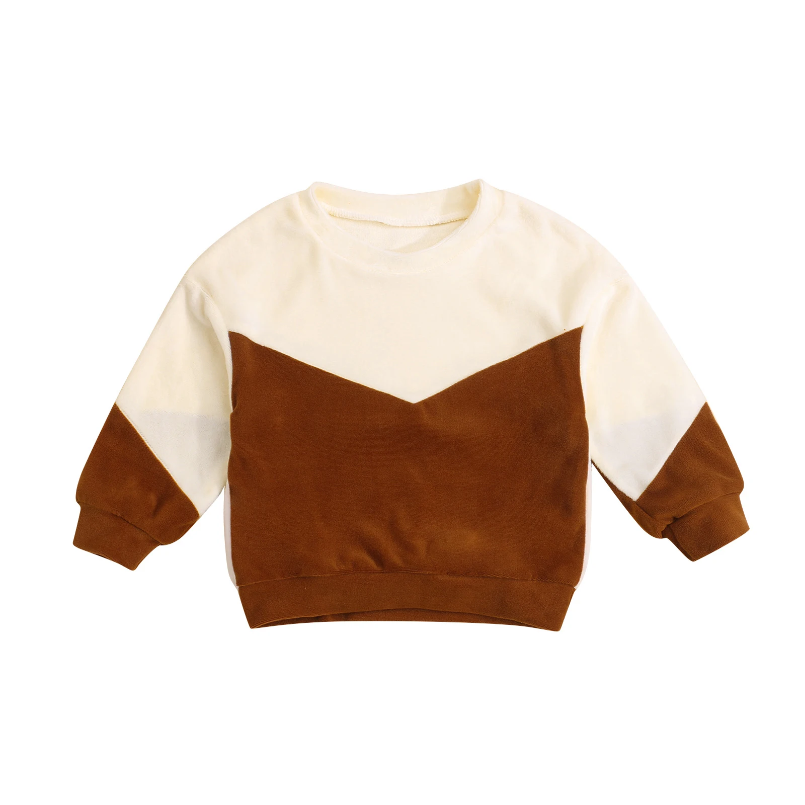 

Модель 2021 года, свитшот для маленьких девочек и мальчиков, повседневный Топ с длинным рукавом и круглым вырезом, пуловеры, одежда на весну и ...