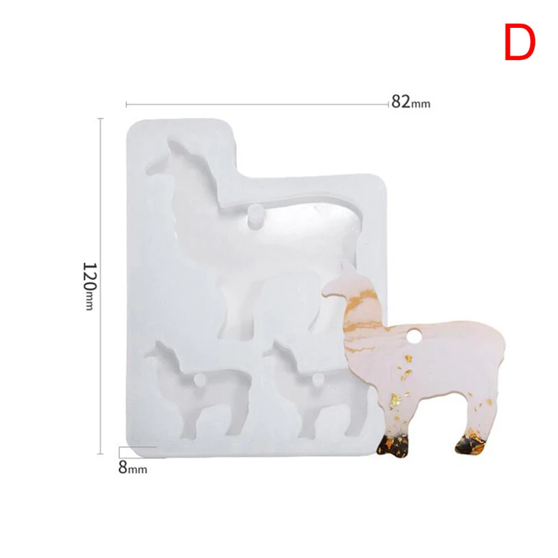 1 шт. силиконовая форма для животных оленя черепахи медведя кристальная