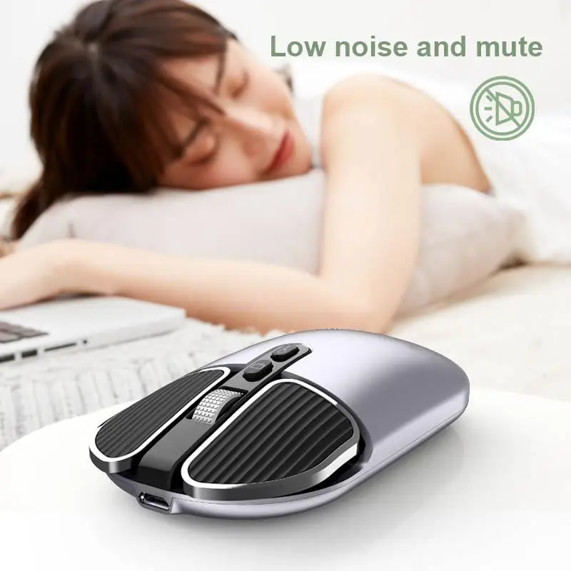 

HobbyLane M203 Computer Mouse Wireless Bluetooth Silent Mouse for Desktop Laptop