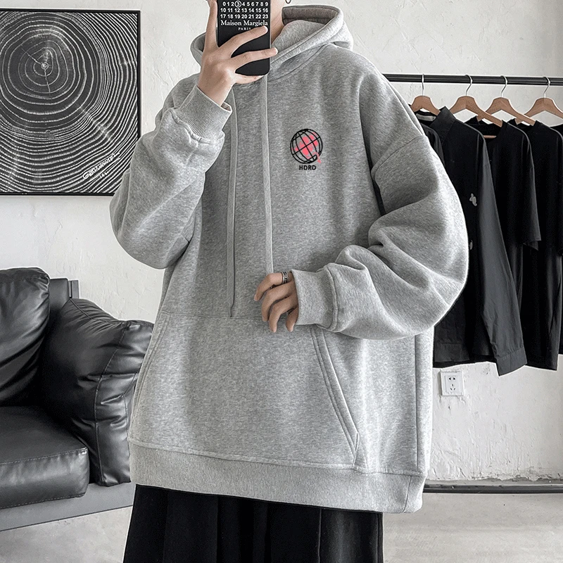 

Толстовки с капюшоном ExtFine Earth, мужские Базовые толстовки с капюшоном, мужские пуловеры в стиле хип-хоп, уличная одежда унисекс