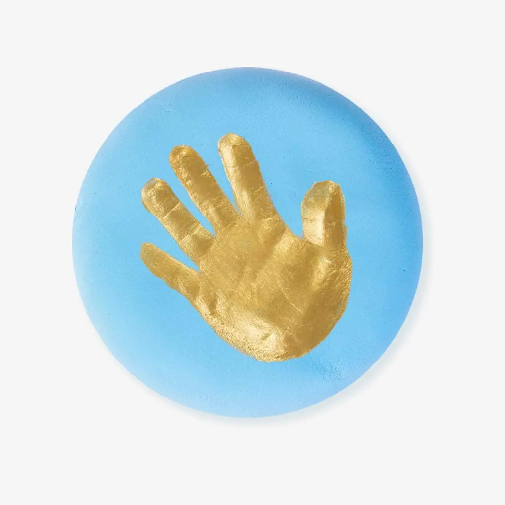 Lvcky Baby Art Magic Box Round Essentials ELvckyant Gift with Plaster Cast for Feet or Hands Multi-Coloured | Дом и сад