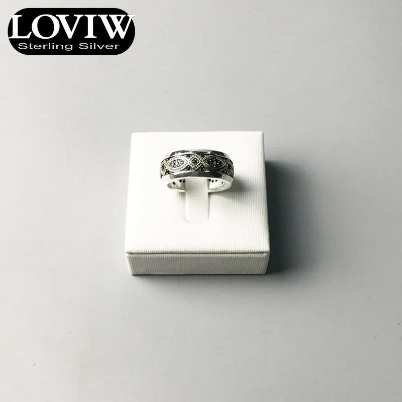 Кольцо любовь узел, Thomas SABOR Стиль изделия Хорошее украшения для Для мужчин Для женщин подарок 925 пробы серебро, Супер предложения