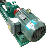 progressive cavity mono single screw pump used for sewage sludge paper pulp food