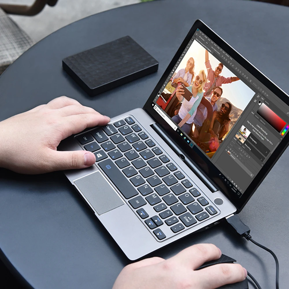 GPD P2 MAX 8.9 Inches Mini Laptop Tablet PC Windows 10 Intel Celeron 3965Y Notebook 8GB 256GB 2.4G&5G WiFi BT 4.2 Touch Control