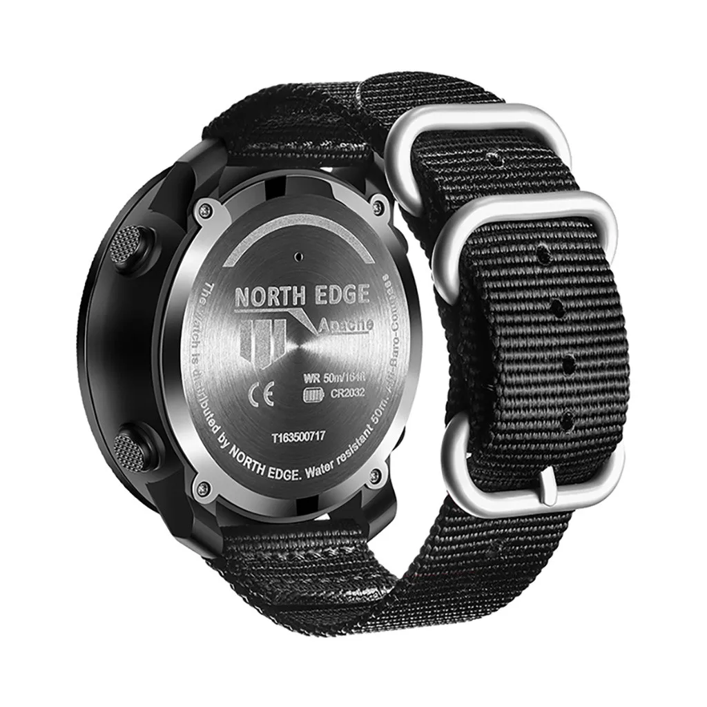 Мужские спортивные Смарт часы NORTHEDGE APA CHE на Android IOS цифровые наручные с GPS 5 АТМ