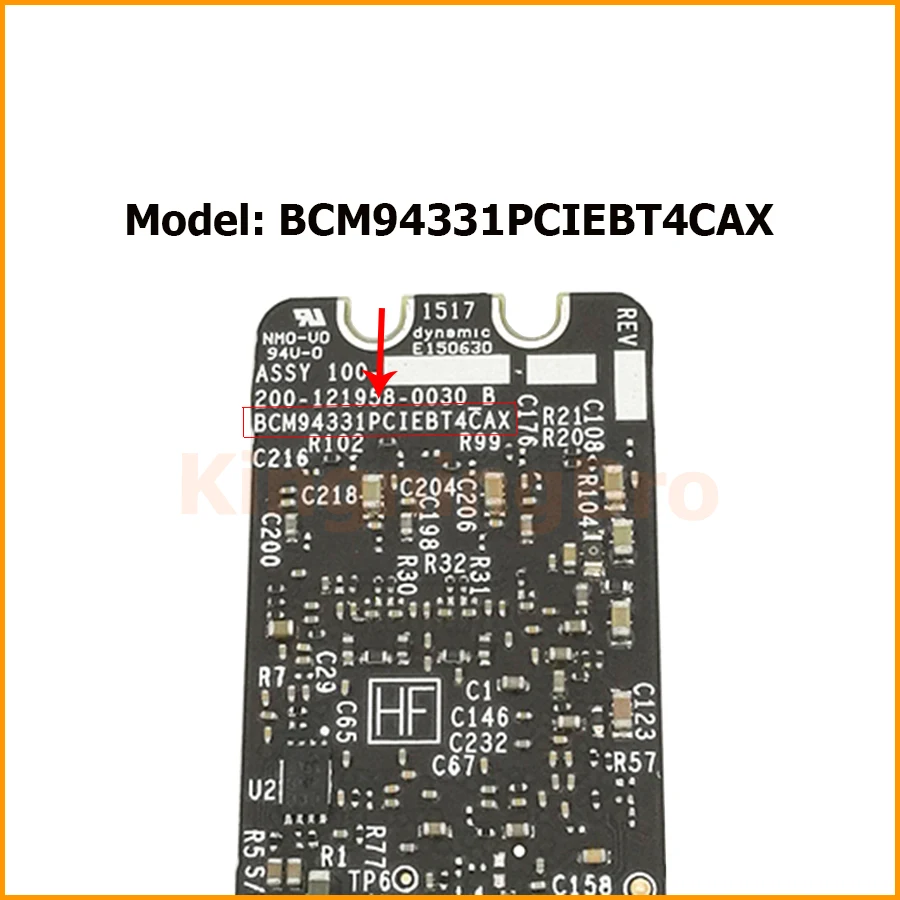 Оригинальная 4 0 Bluetooth Wi Fi карта для Macbook Pro 13 &quotA1278 2011 2012 BCM94331PCIEBT4CAX 802.11n|card card|card